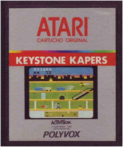 Cartucho de Keystone Kapers