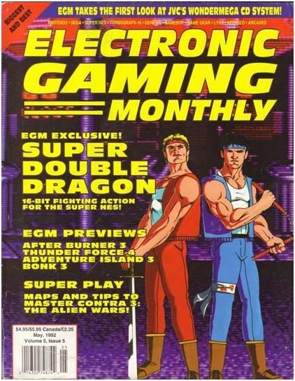 Revista Eletronic Gaming Montly, de maio de 1992
