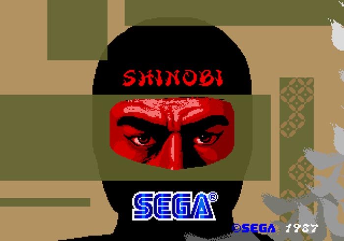 Abertura de Shinobi para Arcade
