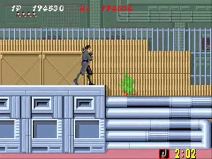 Cena de Shinobi para Arcade