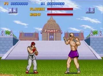 Cena de Street Fighter 1