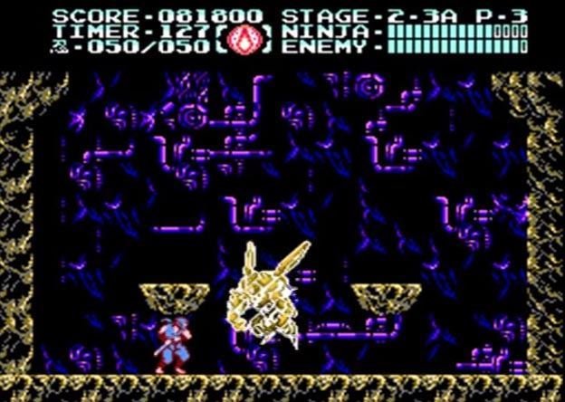 Cena de Ninja Gaiden III - The Ancient Ship of Doom