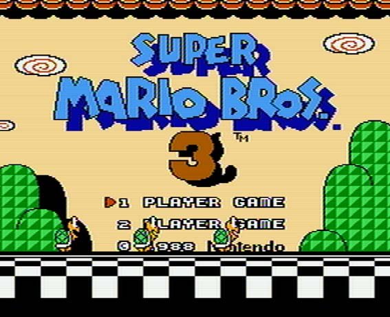 Abertura de Super Mario Bros. 3