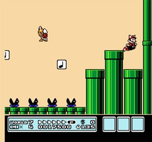 Mario utilizando a P-Wing