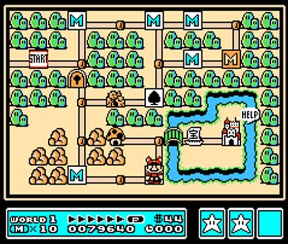 Mapa de Super Mario Bros. 3