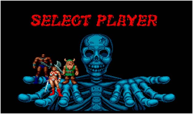 Golden Axe - Personagens