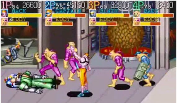 Cena de Captain Commando