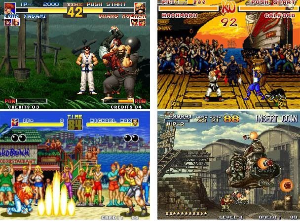 Jogos clássicos do Neo Geo