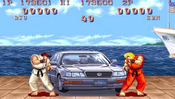 Uma das telas de bônus do jogo