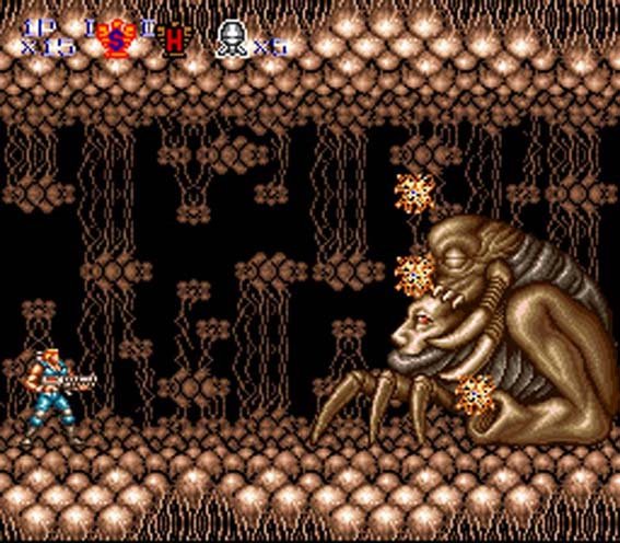 Cena de Contra III: The Alien Wars