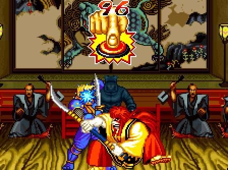 Inovadora disputa de arma em Samurai Shodown