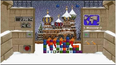 Um dos cenários de Breakthru