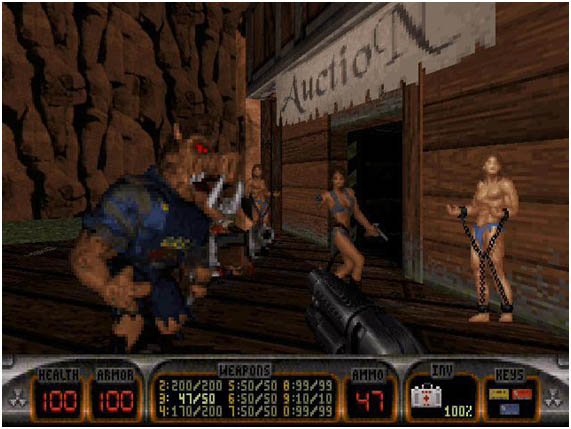 Mais cenas polêmicas de Duke Nukem 3D